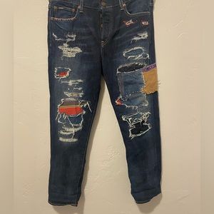 Ralph Lauren Polo Patchwork Jeans